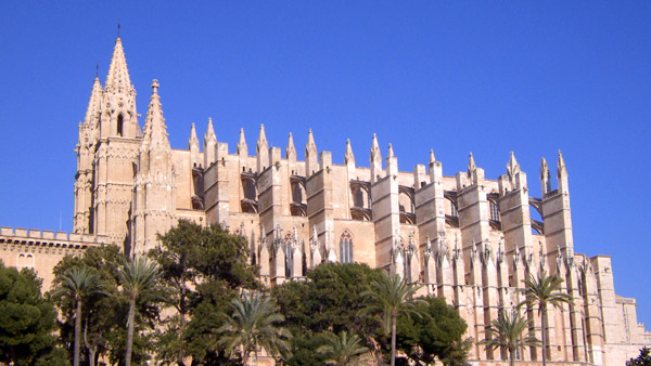 Kathedrale La Seu in Palma de Mallorca