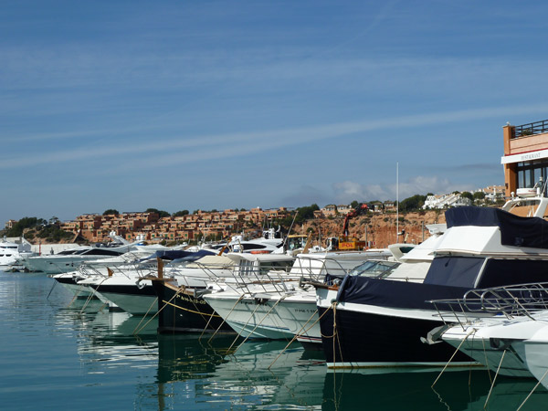 Boote in Port Adriano